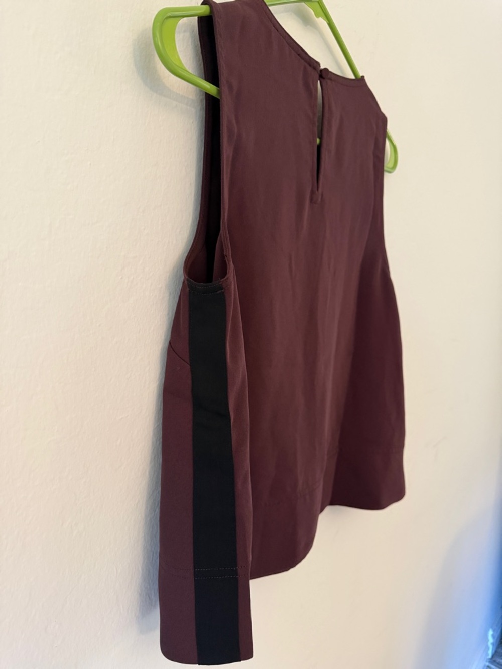 NWT Madewell Shell Tank top Size X-Small in Chocolate Raisin - NY861 - Picture 7 of 14